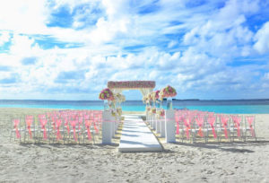 beach wedding